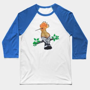 Hoopoe bird Baseball T-Shirt